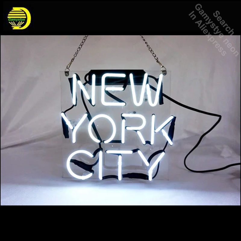 Outdoor Lighting York - Insegna al neon della città di