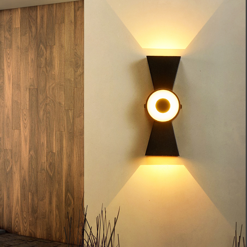 Outdoor Yard Lighting Fixtures - Applique LED da Esterno/Interno 6W, Illuminazione
