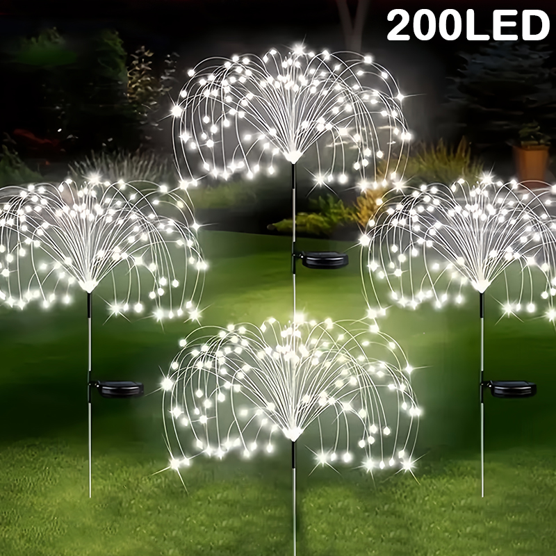 Wired Pathway Light - Lampada solare per fuochi d'artificio da