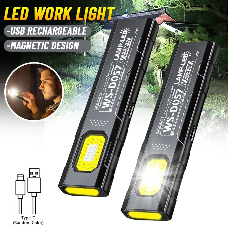 Outdoor Lighting House - Potente mini torcia di sicurezza lampeggiante,