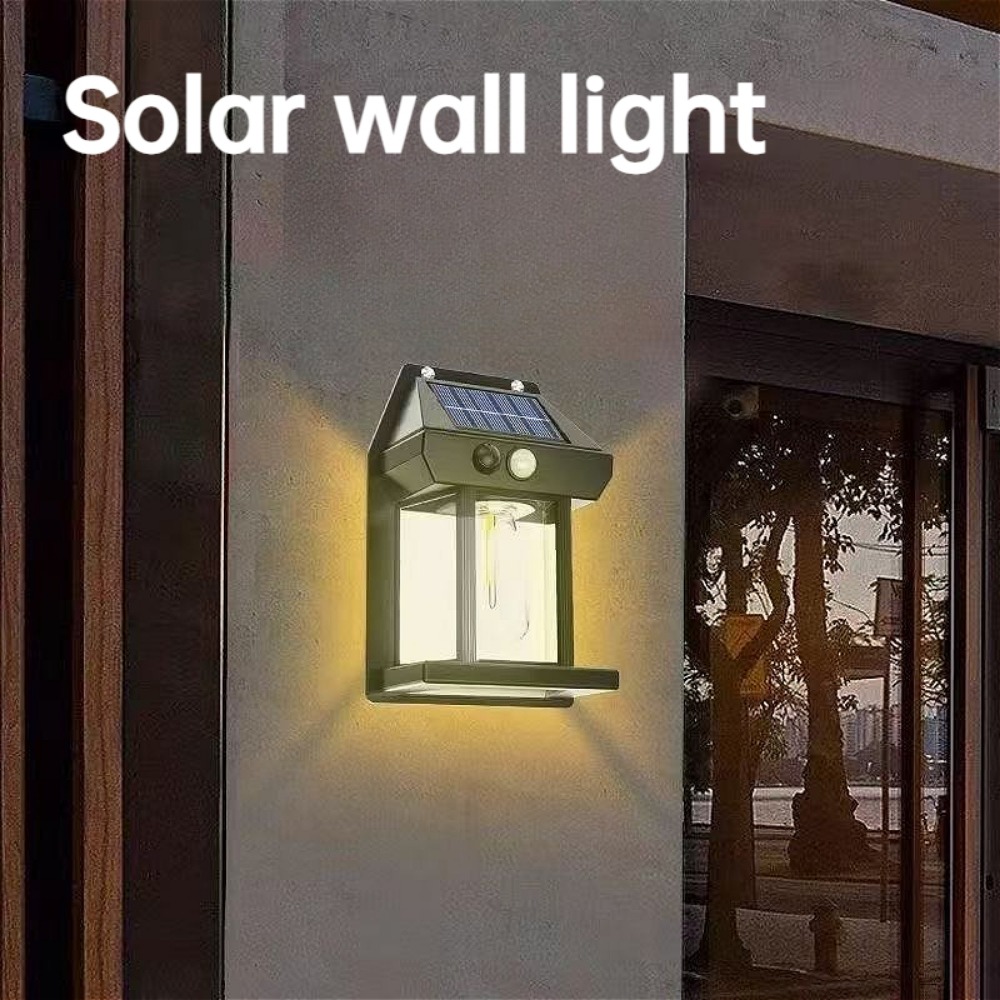 Outdoor Yard Lighting Fixtures - Lampada Solare LED da Parete per