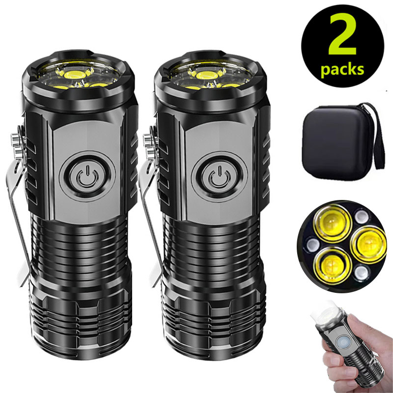 Outdoor Lighting House - Mini torcia a 3 LED con