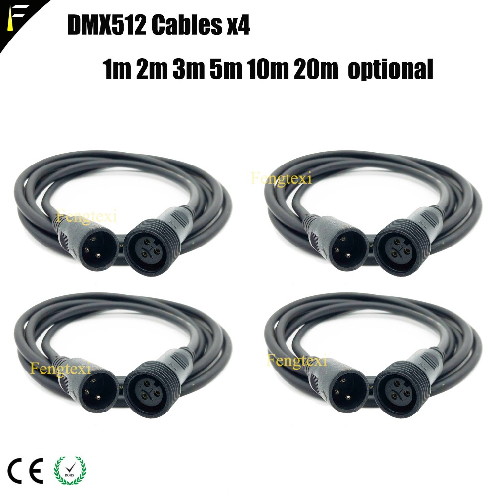 Outdoor Lighting Cable Uk - 4xLOT Outdoor DMX Cavo di Estensione