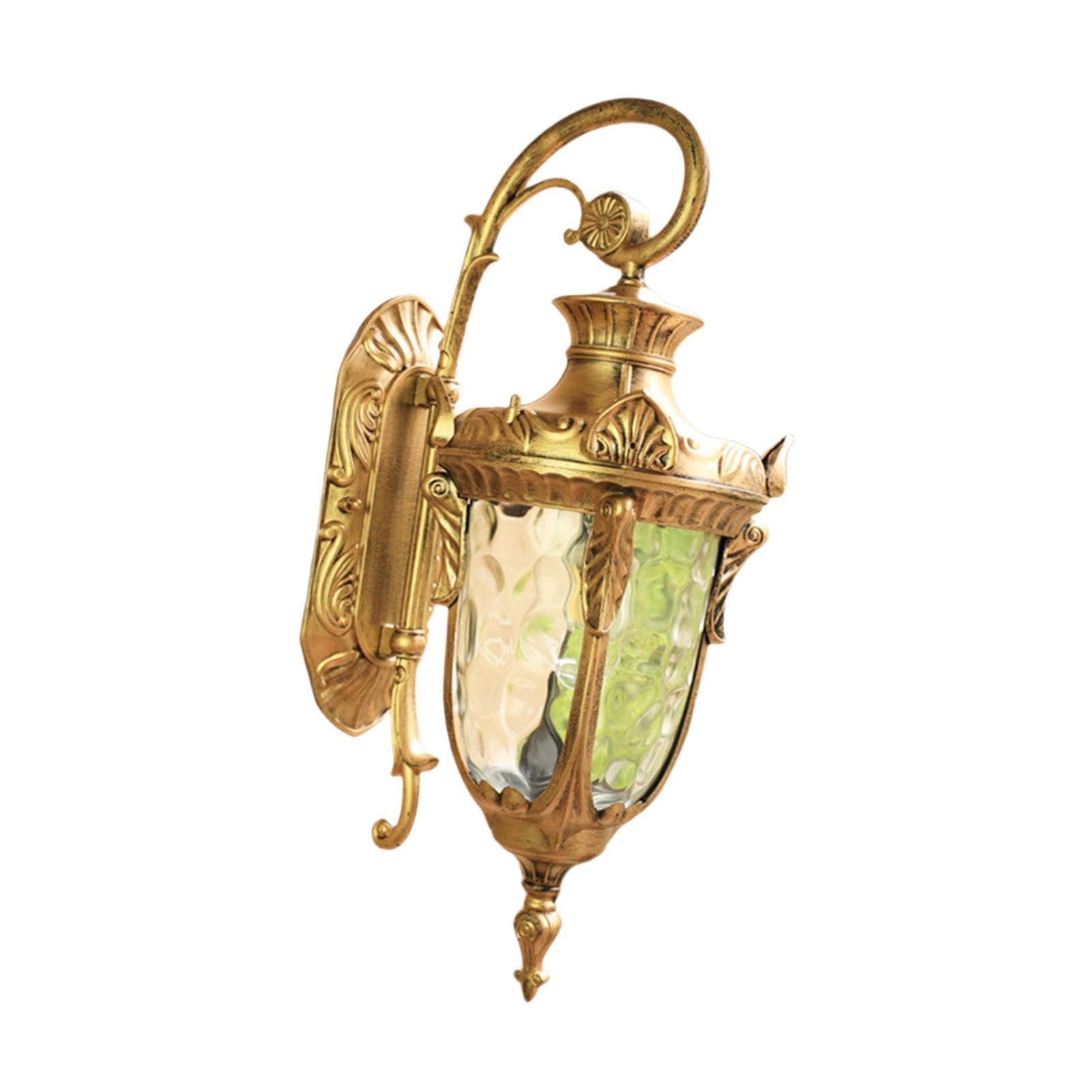 Outdoor Yard Lighting Fixtures - Lampada da Parete per Esterni Antiruggine,