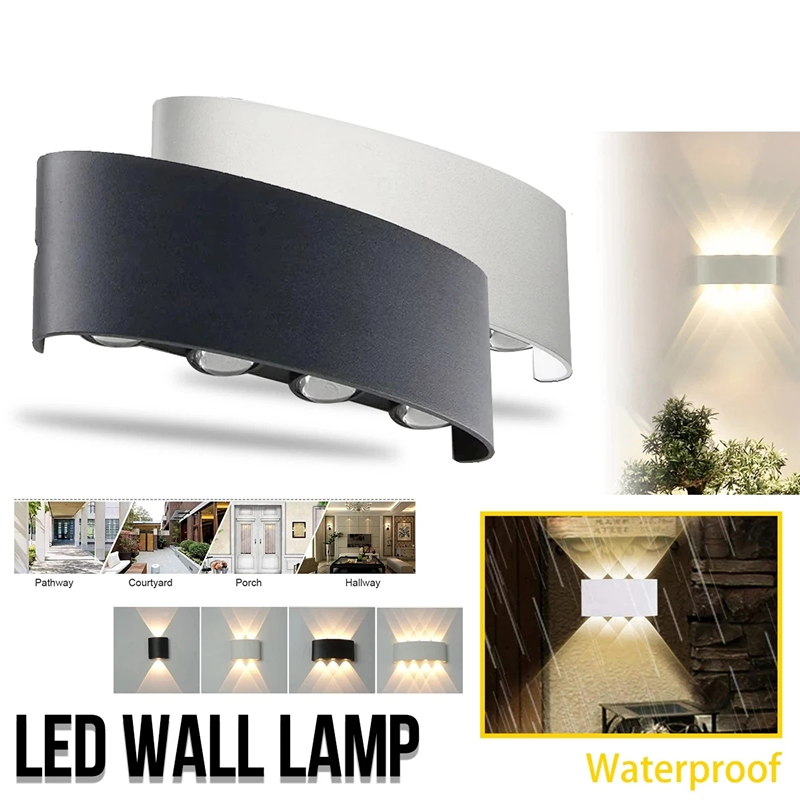 Outdoor Lighting On Stairs - NUOVA Lampada Da Parete A Led