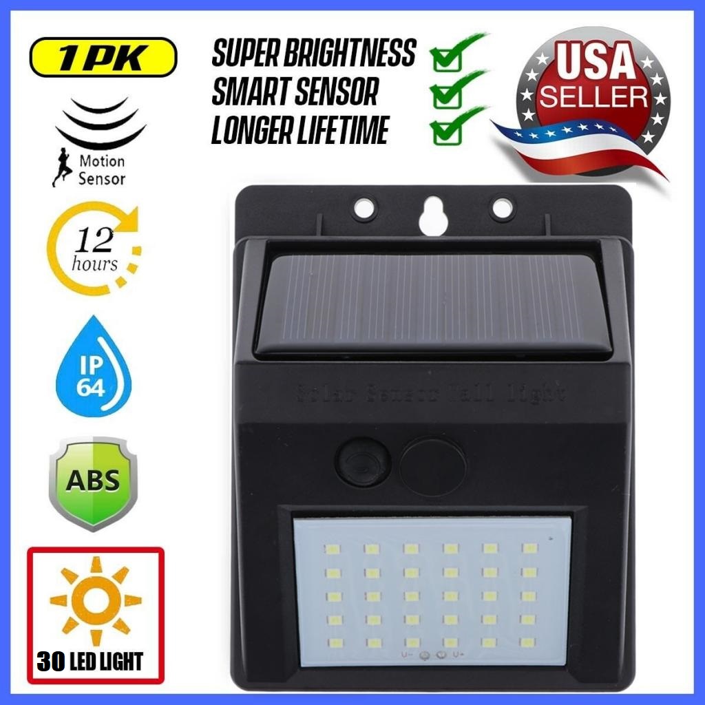 Outdoor Yard Lighting Fixtures - Lampada da Parete LED Solare per
