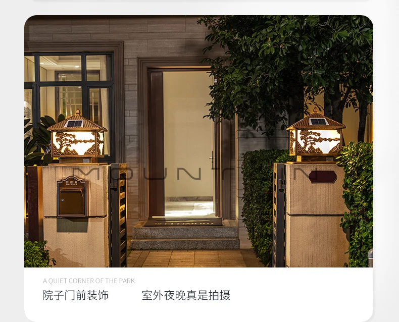 Lampada solare da esterno a pa - Wall Lighting Outdoor recensione e prezzo