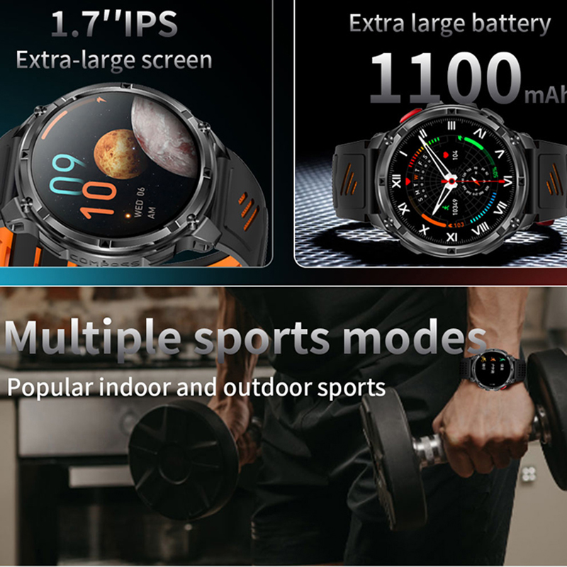 2026 Nuovo T-REX3 Smart Watch  - Outdoor Lighting Ip Rating recensione e prezzo