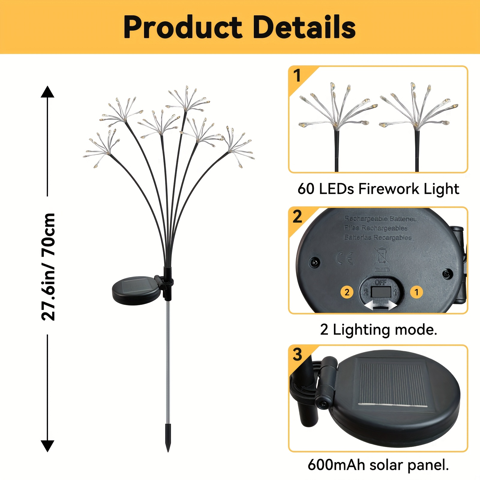 Lampada da giardino solare per - Wired Pathway Light recensione e prezzo