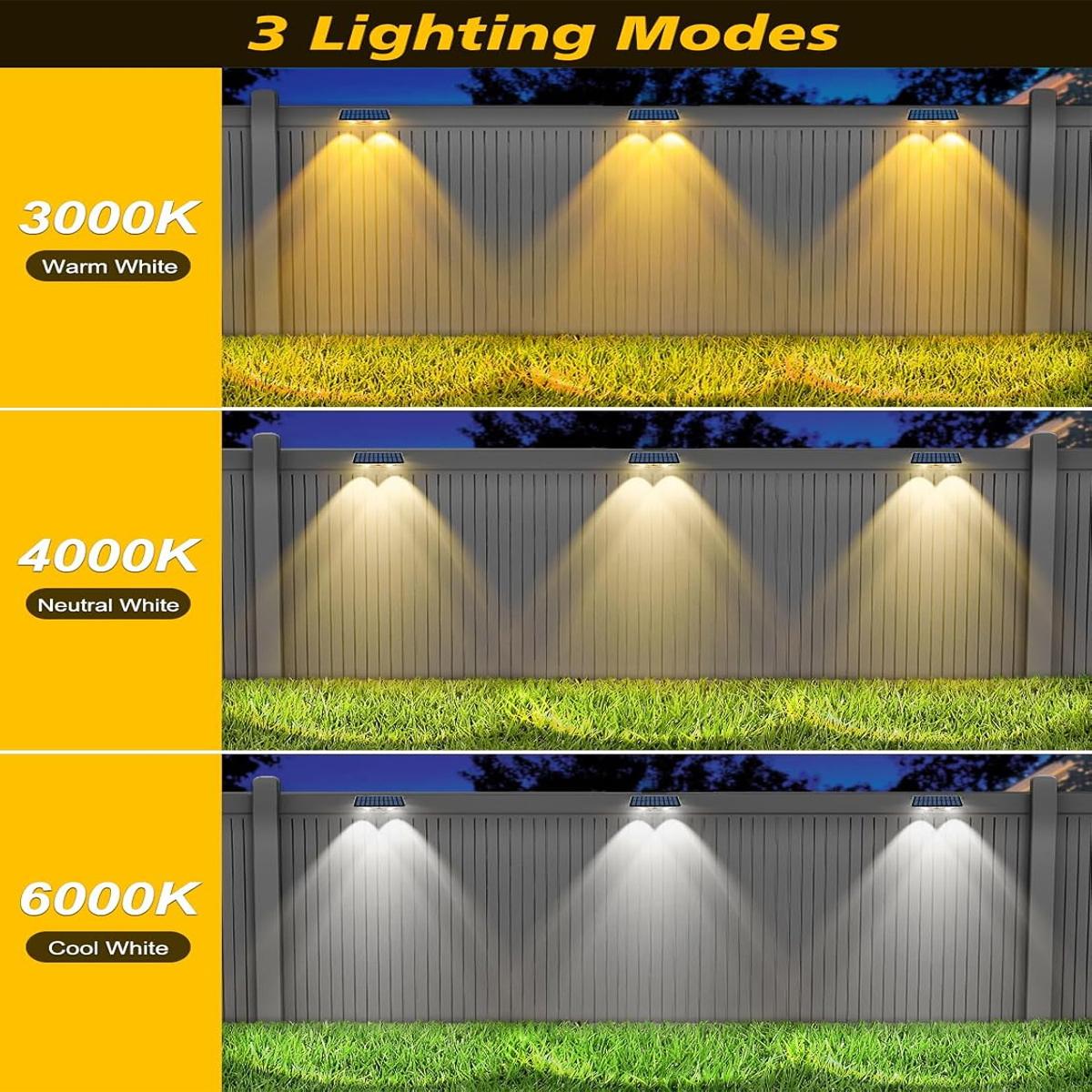 4 Pezzi Luci Solari a LED per  - Outdoor Yard Lighting Fixtures recensione e prezzo