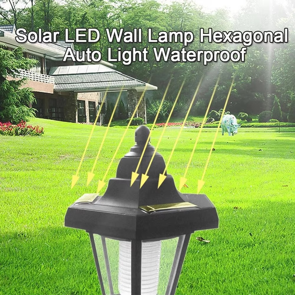 1-2 Pezzi Lampade Solari LED d - Outdoor Yard Lighting Fixtures recensione e prezzo