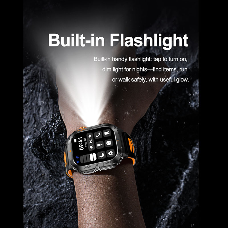 Smartwatch Militare per Sport  - Outdoor Lighting Ip Rating recensione e prezzo
