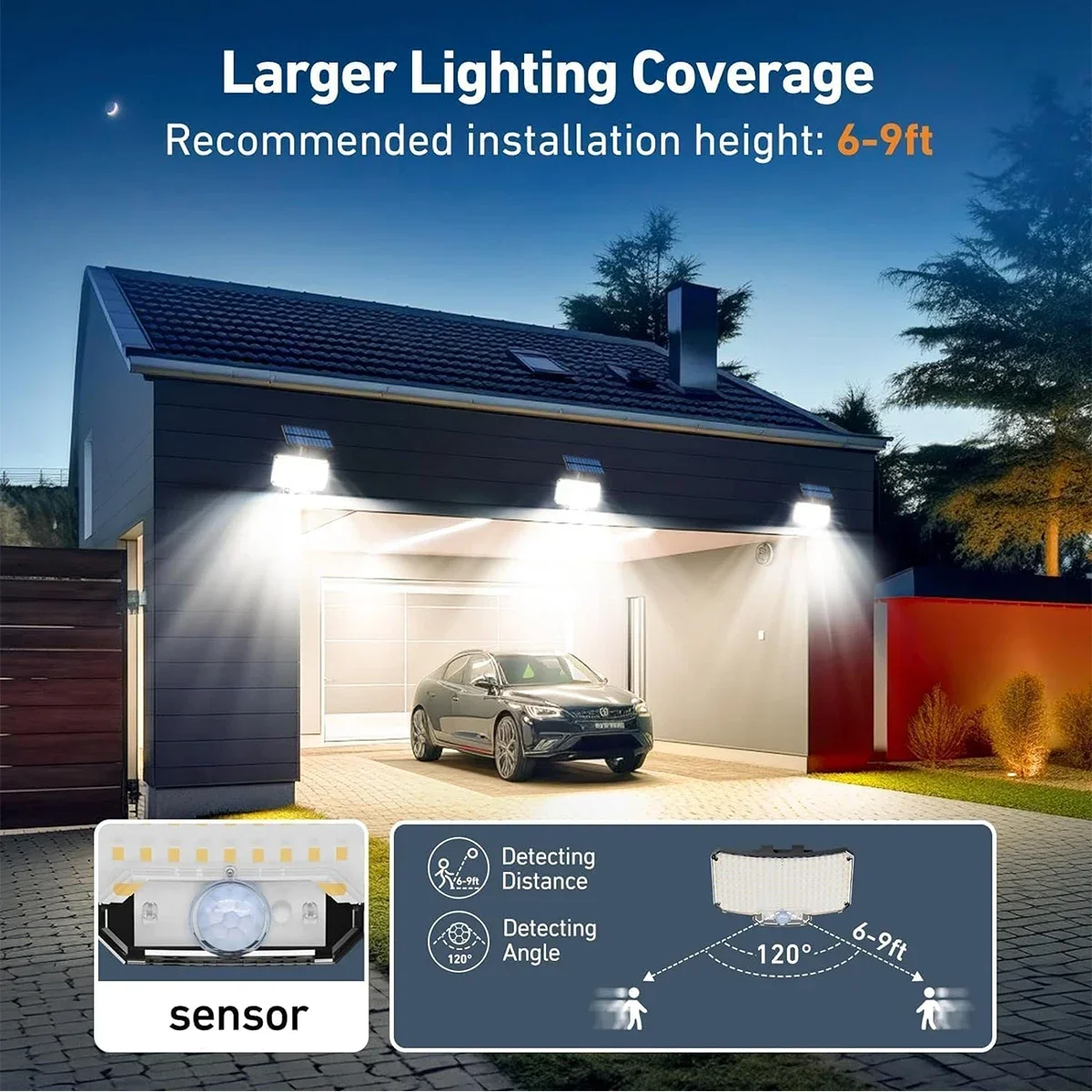 Luci Solari da Esterno 234LED  - Wall Lighting Outdoor recensione e prezzo