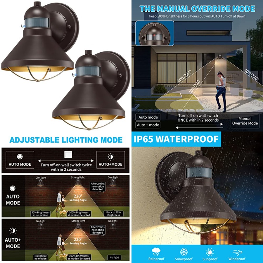 Set di 2 Applique LED da Ester - Wall Lighting Outdoor recensione e prezzo