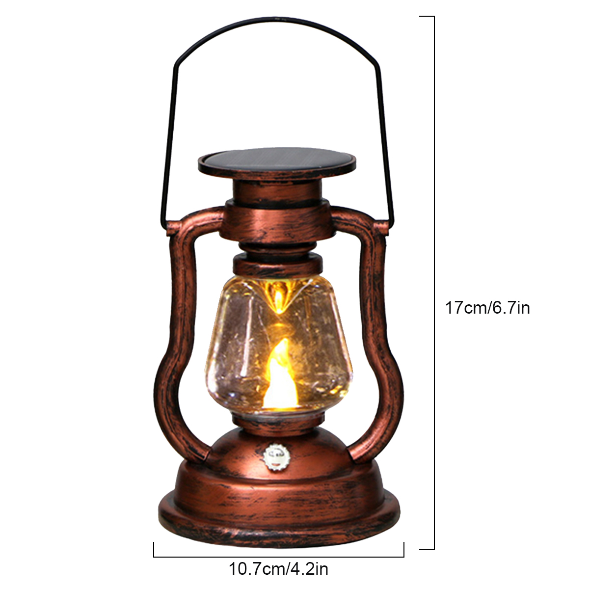Luce d'atmosfera retrò a LED s - Solar Lantern Hanging recensione e prezzo