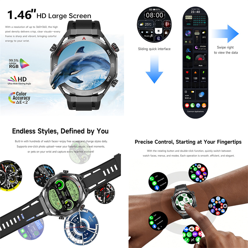 Nuovo Smartwatch Watch6 Ultra  - Outdoor Lighting Ip Rating recensione e prezzo