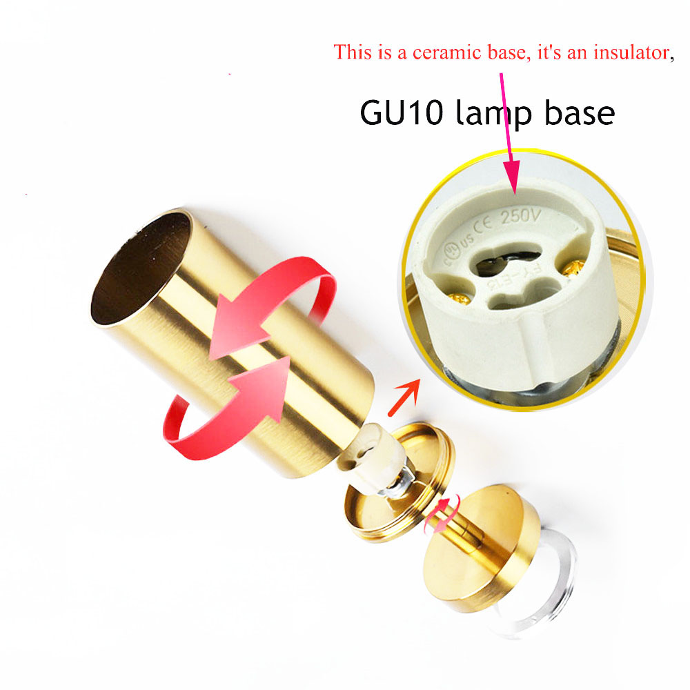 Lampada da binario Supporto GU - Wired Pathway Light recensione e prezzo