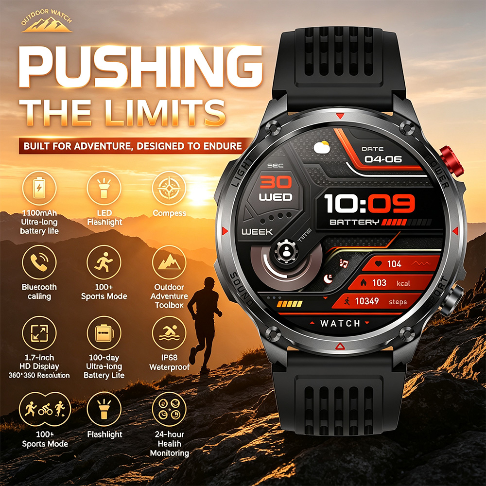 Nuovo Smartwatch 2026 con Batt - Outdoor Lighting Ip Rating recensione e prezzo