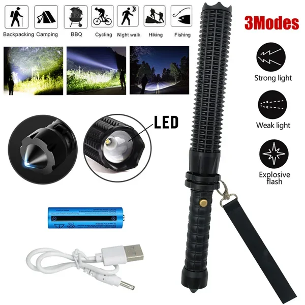 Torcia LED Ricaricabile USB, T - Outdoor Lighting House recensione e prezzo