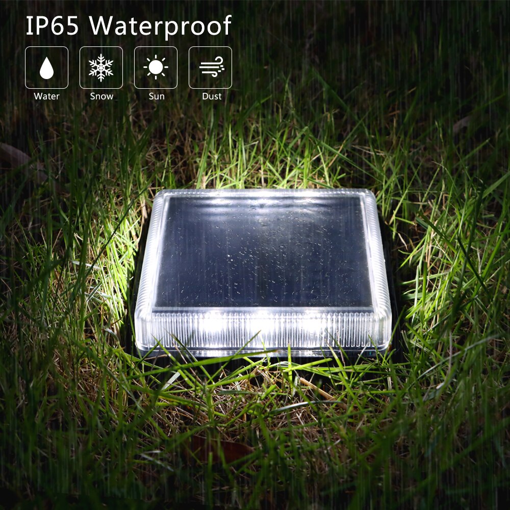 12 led Solar Deck Light il più - Outdoor Lighting On Stairs recensione e prezzo
