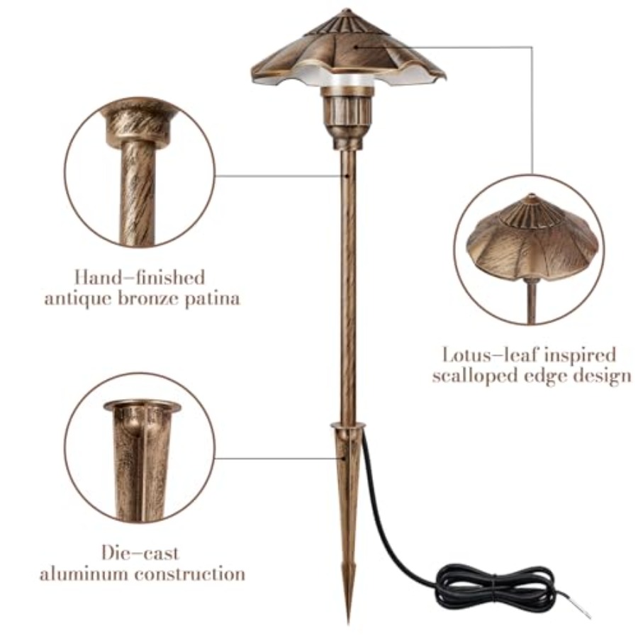 Luci da Giardino a Bassa Tensi - Wired Pathway Light recensione e prezzo