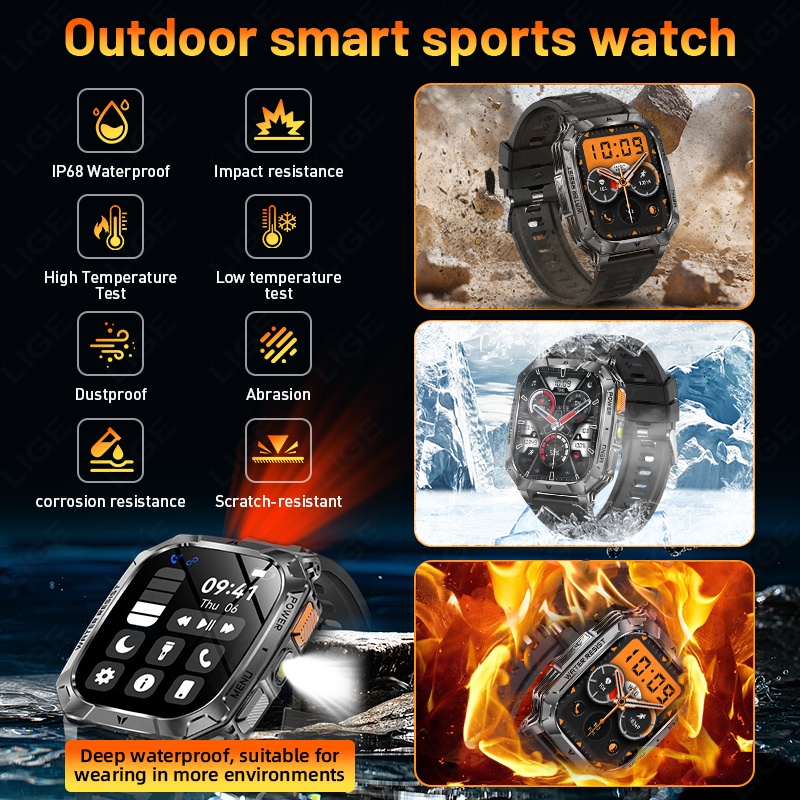Nuovo Smartwatch da Uomo per E - Outdoor Lighting Ip Rating recensione e prezzo