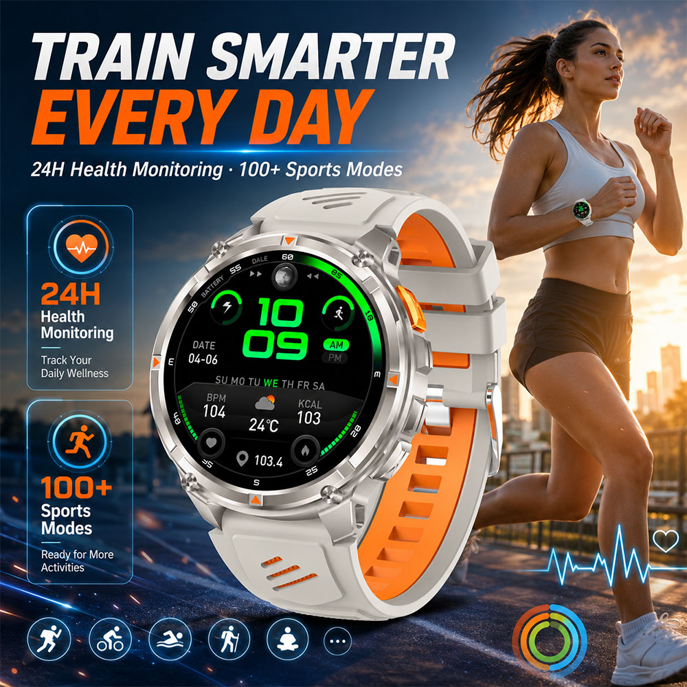Smartwatch YAOCX AMOLED per Uo - Outdoor Lighting Ip Rating recensione e prezzo