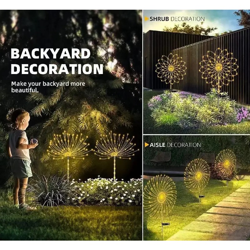 Lampada Solare a Fuochi d'Arti - Wired Pathway Light recensione e prezzo
