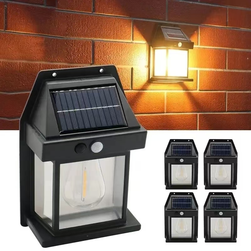 Potente lampione solare a LED  - Outdoor Yard Lighting Fixtures recensione e prezzo