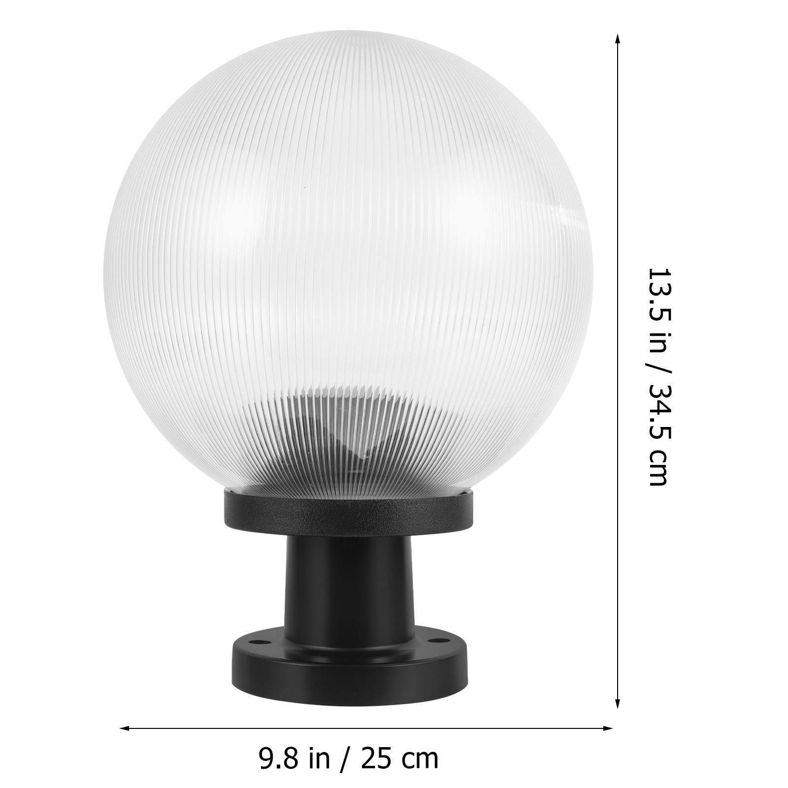 Set di Paralume Globo in Acril - Outdoor Yard Lighting Fixtures recensione e prezzo