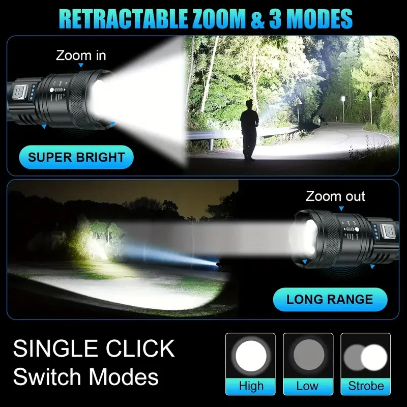 Torcia tattica a LED 2000LM To - Outdoor Lighting House recensione e prezzo