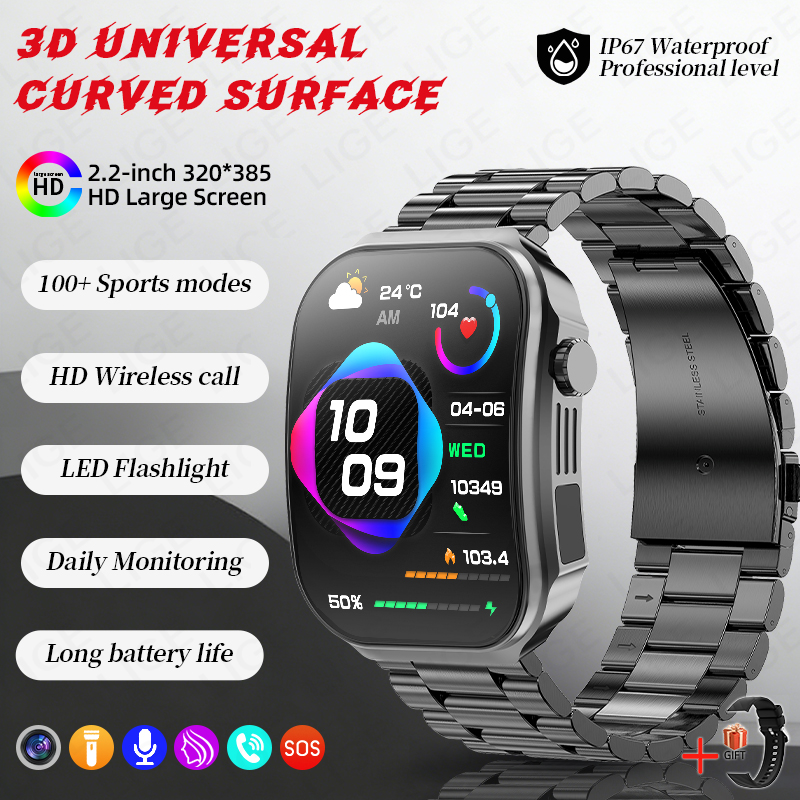 Smartwatch da Uomo con Schermo - Outdoor Lighting Ip Rating recensione e prezzo