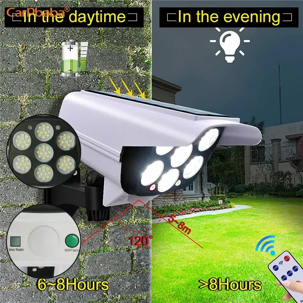 Luce solare esterna Sensore di - Outdoor Lighting With Motion Sensor recensione e prezzo